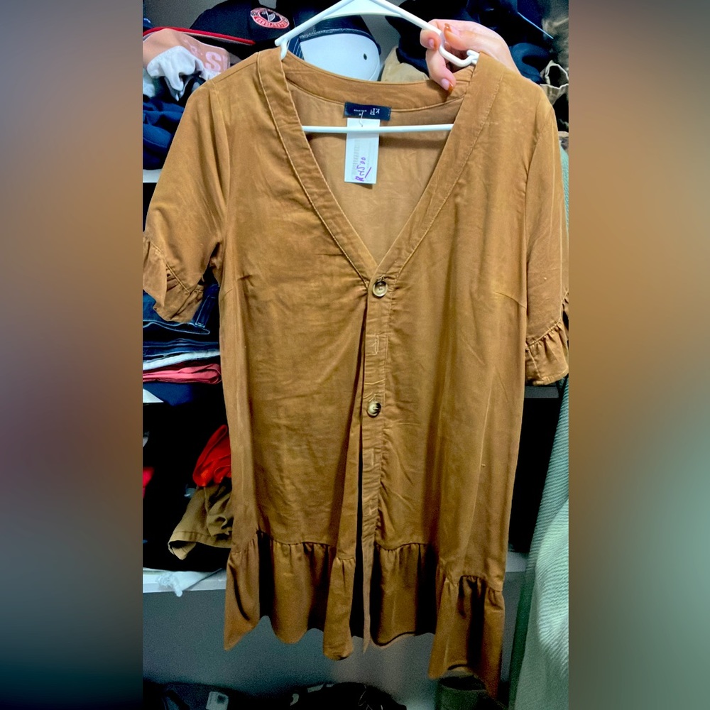Corduroy dress